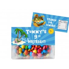 Luau bag toppers, (1)